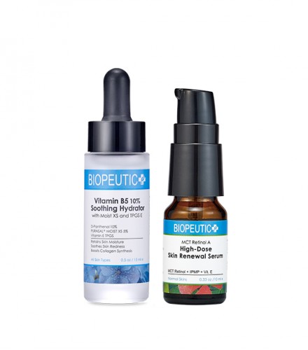 Vitamin B5 10% Soothing Hydrator & MCT Retinol A Hight -Dose Skin Renewal Serum 